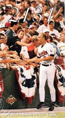 VHS Iron Man 2131 Cal Ripken Jr Baltimore Orioles Issue 1995 Baseball Highlights - Image 1 of 2