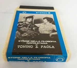 02164 STEREO 8 - TONINO E PAOLA - Storie della filosofia napoletana - Ambassador - Bild 1 von 2