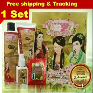 Noon Chinese Herbal Long Hair Set Shampoo Conditioner Serum for Straightening - Picture 1 of 12