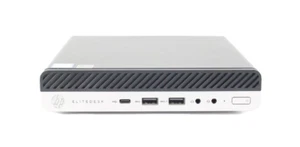 HP EliteDesk 800 G3 Desktop Mini i5 7th Gen 256GB SSD 8GB RAM Win 10 Pro (BR) S - Picture 1 of 5