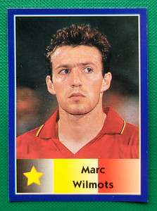 1998 Navarrete France World Cup FIFA #297 MARC WILMOTS Belgium Soccer Team Cromo