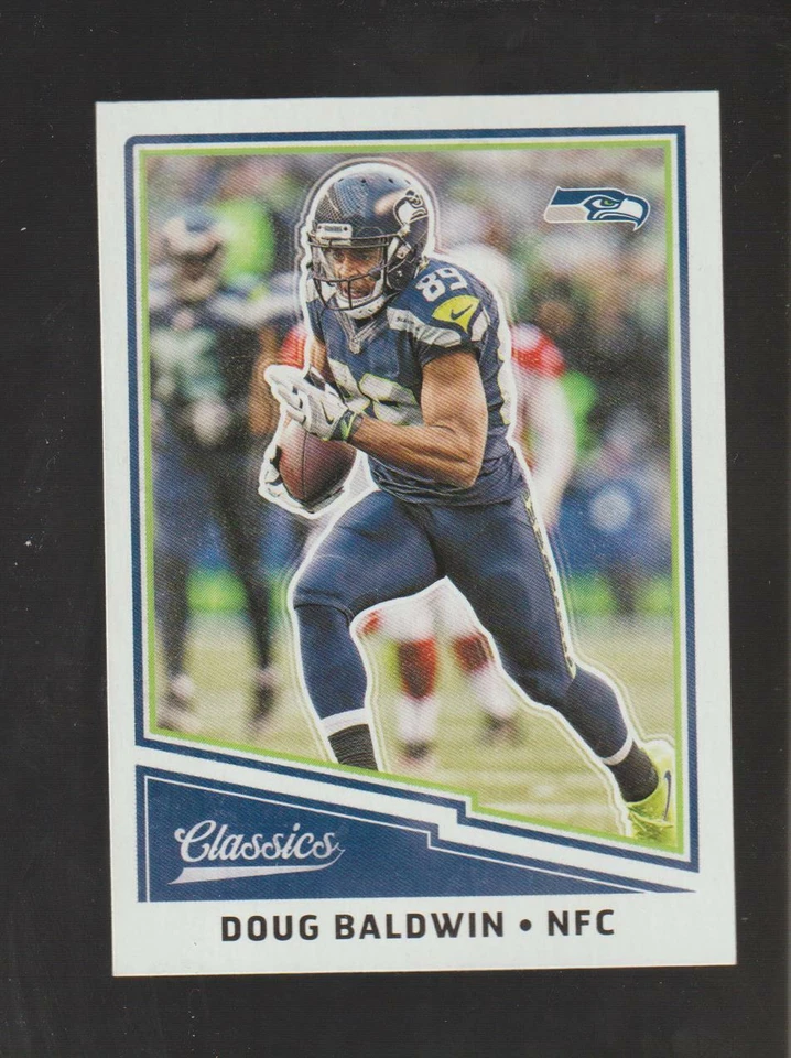 2017 Panini Classics #97 Doug Baldwin card, Seattle Seahawks legend - Image 1 of 1