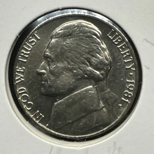 1981 P Jefferson Nickel Stempelglanz US Mint - Bild 1 von 2