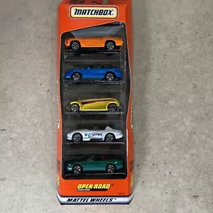 Matchbox Open Road 5 Pack Gift Set 1998 NEW Camaro Mustang Viper Prowler Diorama - Picture 1 of 3