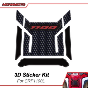 For 2020<2024 Honda CRF1100L 3D Gas Fuel Tank Protector Pad Cover Decal Sticker - Picture 1 of 3