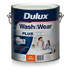 Dulux 4L Interior Paint Wash&Wear +PLUS Anti-Bac Low Sheen Vivid White