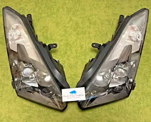 Nissan Genuine GT-R R35 09-14 HID Xenon Headlight Lamp Left Right Pair OEM JDM - Foto 1 di 10