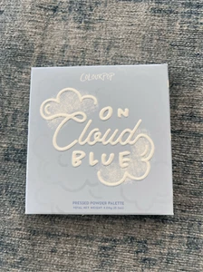 Paleta de sombras de ojos Colourpop On Cloud Blue 9 Pan mate brillante brillo - Imagen 1 de 6