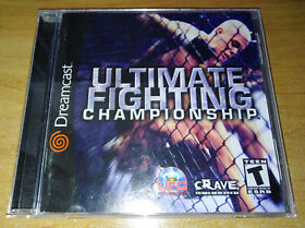 ULTIMATE FIGHTING CHAMPIONSHIP UFC (NTSC-USA) - SEGA DREAMCAST *TRACKED*