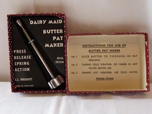 VINTAGE DAIRY MAID BUTTER PAT MAKER. - Foto 1 di 4
