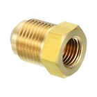 1/4 Inch Female Flare x 3/8 Inch Male Flare Connector, 1Pcs SAE 45 Degree Flare