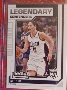 Sue Bird 2024/25 panini NIL University Of Connecticut #39 Legendary Contenders - Picture 1 of 1