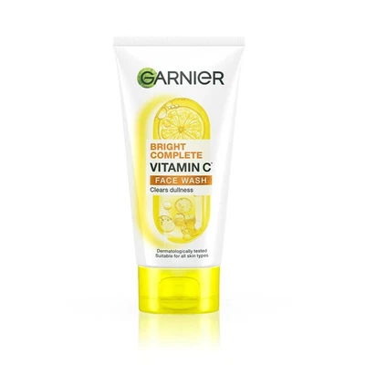 Garnier Face Wash For Brighter and Glowing Skin - Daily Cleanser - 150ml - Image 1 of 4