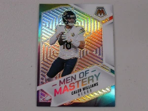 2025 Panini Mosaic Men Of Mastery Silver Prizm #1 Caleb Williams - Picture 1 of 2