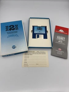 Amiga DOS-2-DOS by CCS – Boxed Software w/ Manual & Floppy Disk – Vintage Utilit - Picture 1 of 10
