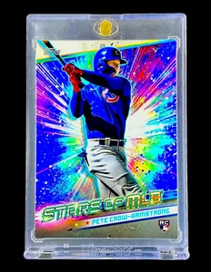 PETE CROW-ARMSTRONG RARE ROOKIE REFRACTOR 2024 Topps Series 1 Non Auto - CUBS - Picture 1 of 3