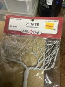 Crafts Fibre Craft Paper Covered Tree - Picture 1 of 7