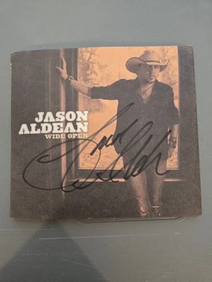 Jason Aldean Wide Open SIGNED CD  Foto 1 de 4