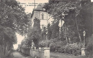 Belgique - CHIMAY (Hainaut) Le château, vue prise à la sortie du Parc - Picture 1 of 2