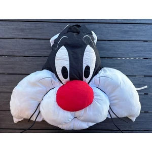 Sylvester the cat Looney Tunes 1994 parachute plush pillow 2x3’ - Picture 1 of 5