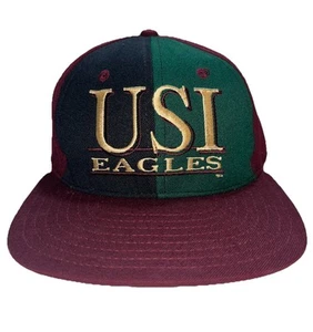 Vintage selten University of Southern Indiana USI Adler Strapback Hut hergestellt in den USA - Bild 1 von 9