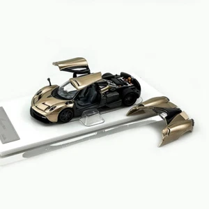 HKM 1/64 Scale Pagani Huayra Coupe Gold Diecast Car Model Toy Gift NIB - Picture 1 of 7