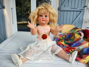 poupée ancienne SGDG 62 A Restaurer 62cm - Imagen 1 de 7