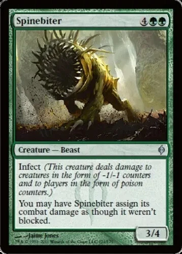 2XSpinebiter, New Phyrexia, MTG, NM - Image 1 of 1