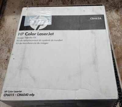 New Genuine HP CB463A Image Transfer Kit for LaserJet CP6015-Factory Sealed Box - Image 1 of 2