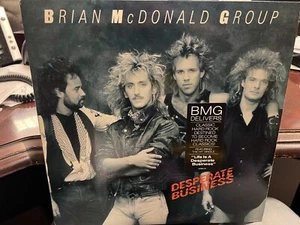 Brian McDonald Group Verzweifeltes Geschäft LP COLUMBIA 40562 PROMO INNER UNGESPIELT - Bild 1 von 2