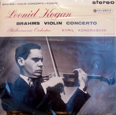 COLUMBIA SAX-2307 BRAHMS VIOLIN CONCERTO KONDRASHIN KOGAN TESTAMENT 180g - Bild 1 von 3