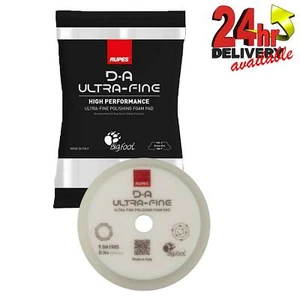 RUPES 9.DA150S BigFoot tamponi lucidanti schiuma bianco ultra fine 150 mm faccia x 130 mm - Foto 1 di 4