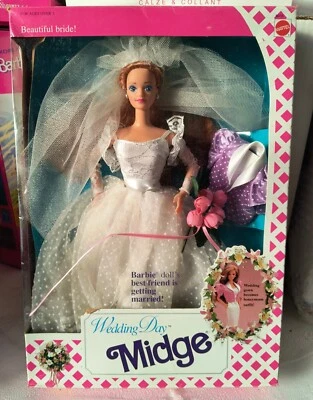 Barbie Wedding Day Midge Mattel 90's - Imagen 1 de 4