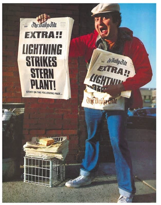 Lightning Stern Pinball Flyer / Brochure / Ad - Mint Condition - Image 1 of 2