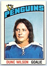 1976-77 O-Pee-Chee Dunc Wilson Pittsburgh Penguins #102