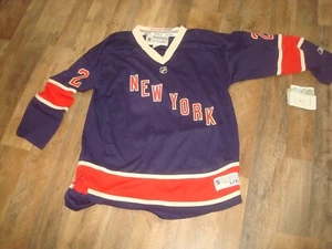 NEW YORK RANGERS DRURY REEBOK SIZE L/XL Jersey Youth NWT! - Picture 1 of 5