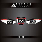 Attack Graphics Elite Number Plate Backgrounds For Honda Crf450r 2020