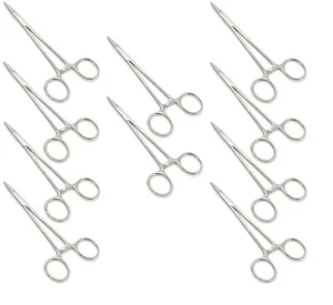 10 Soporte de aguja Webster 5" mandíbula lisa instrumento dental quirúrgico acero inoxidable - Imagen 1 de 6