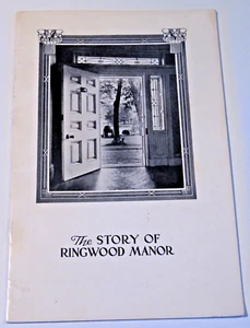 The Story of Ringwood Manor by Alden Cottrell (1966 Booklet) Ringwood State Park - Picture 1 of 12