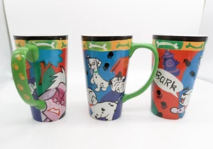 Lotto 3 Tazzine Caffè Personaggi Disney Villains 101 Dalmati Crudelia De Vil - Foto 1 di 4