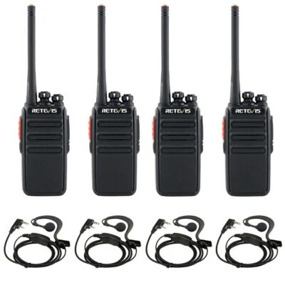 RetevisRT24V Freenet Funkgerät 149MHz Lizenzfrei mit Headset und USB-Ladestation - Bild 1 von 4