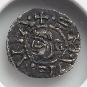 FRANCE 1100AD Archbishopric Vienne St Maurice NGC Denier Medieval Coin CROSS 244 - Picture 1 of 6
