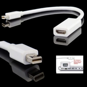 Mini puerto de pantalla DP a HDMI cable hembra adaptador de plomo HD para MacBook Apple Mac - Imagen 1 de 5