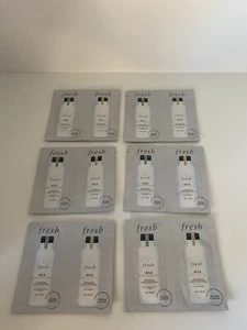 6x Fresh Milk Body Cleanser & Milk Body Lotion - .13 Oz Ea- Sealed Samples - Picture 1 of 1
