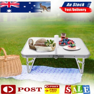 Folding Table Portable Indoor Outdoor BBQ Picnic Party Camp Table 60x40 cm - Picture 1 of 9