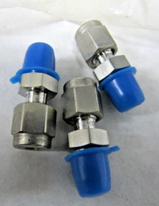 ✌ 3) NEW VIDEOJET INKJET IJI203473 FITTING, TUBE, ML CNNCTR,1/8 OD LOT OF 3 - Picture 1 of 2