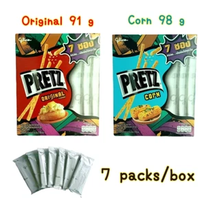 Glico Pretz Baked Biscuit Stick 91-98 g, 3.21-3.46 oz ( 7 Counts ) - Picture 1 of 17