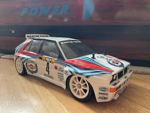 Tamiya RC Lancia Delta Integrale - TB01 Rolling Chassis genuine shell. - Picture 1 of 11