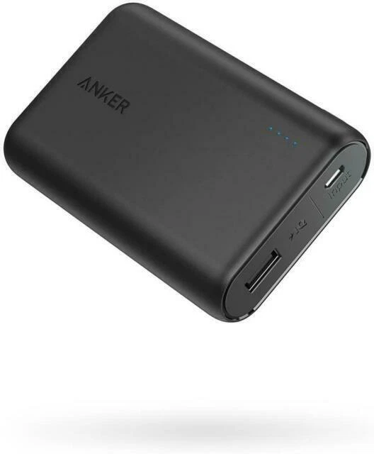 Anker PowerCore 10000mAh Portable Power Bank - Black (AK-A1263011)