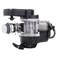 Pocket-Bike Motor inkl Vergaser mit 49ccm Pocketbike DirtBike Cross Dirt 1418